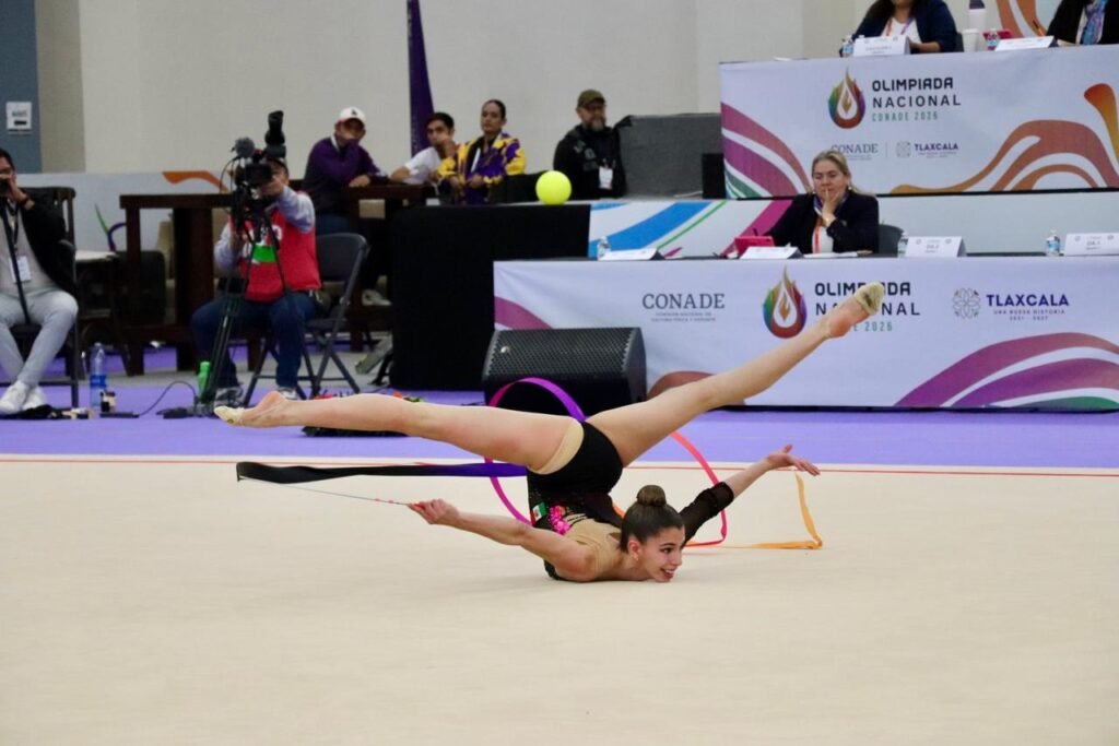 La gimnasia rítmica se despide de la Olimpiada Nacional en Tlaxcala con broche de oro 4 Olimpiada Nacional en Tlaxcala