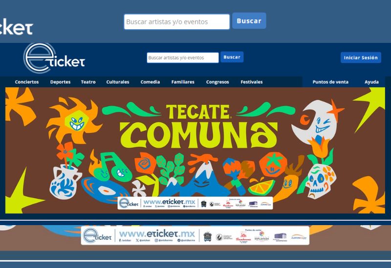 eTicket Boletos Tecate Comuna 2026: Cómo comprar tus entradas paso a paso 1 eTicket Boletos Tecate Comuna 2026
