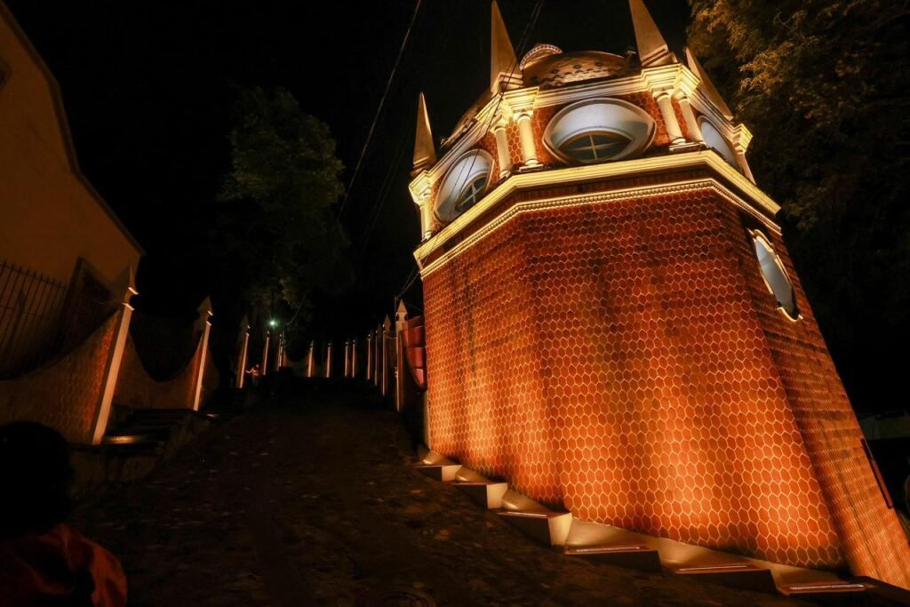 Ilumina gobierno del estado Capilla del Pocito de Ocotlán y fortalece el turismo religioso 3 Ilumina gobierno del estado capilla del pocito de Ocotlán