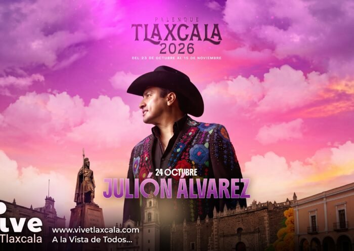 Julion Alvarez en el Palenque Tlaxcala 2026-