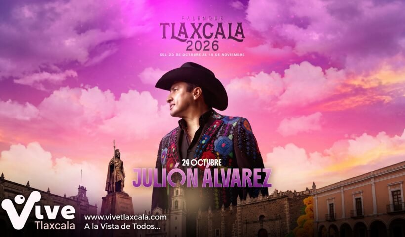 Julion Alvarez en el Palenque Tlaxcala 2026-