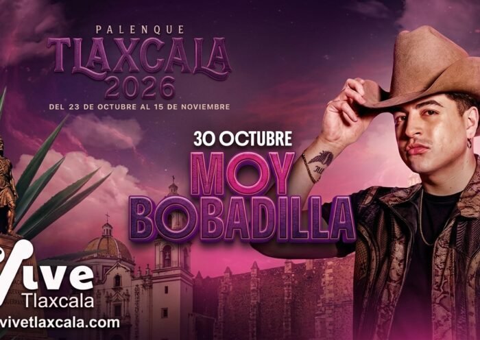 Moy Bobadilla Palenque Tlaxcala 2026: Fecha, Precios y Boletos