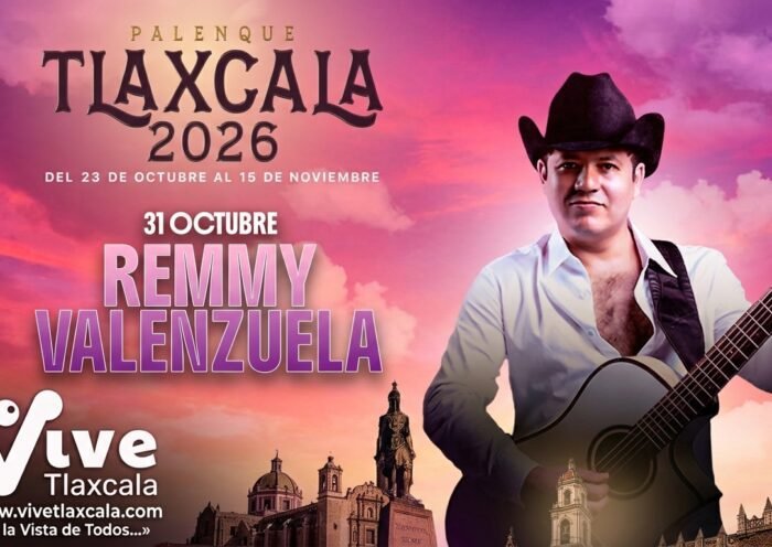 Remmy Valenzuela Palenque Tlaxcala 2026 Portada Oficial